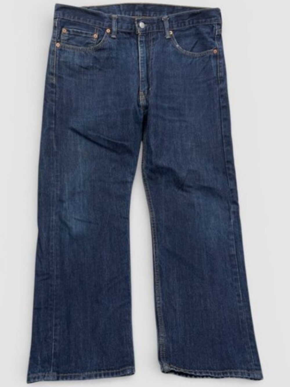 Levi's 505 Regular Fit Straight Leg Jeans Men's Denim Jeans Blue 38x27